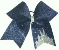 Castle Glitter Cheer Bow